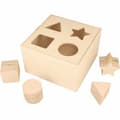 Miniatyrbild 2 av 2: Dekorativ aktivitetskubb - Trä - 10x16x16 cm - Beige - Unisex - Vuxen