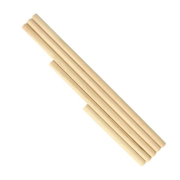 Trästicka Tourillon För Macramé 5 bitar