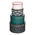 Miniatyrbild 2 av 2: Cylindrisk kartong med lock - 8 x Ø 16,5 cm