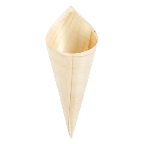 48 träkottar för att dekorera 12,7 cm x Ø 5 cm