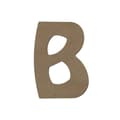 Miniatyrbild 1 av 3: Versal B i MDF-trä för att dekorera - 8 cm