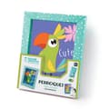 Miniatyrbild 1 av 2: Ram med 2 kort att dekorera - Zebra / Papegoja