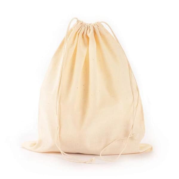 Säck Pochon - Ej specificerad - 240 x 290 mm - Bomull - Vit - Unisex