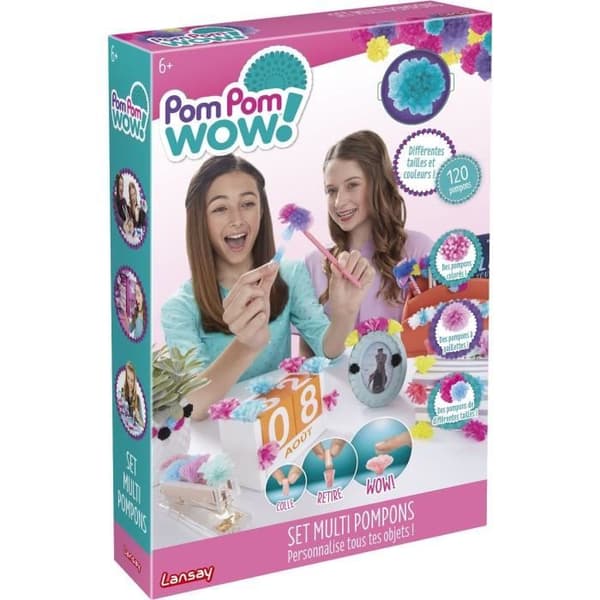 LANSAY Pom Pom Wow - Multi Style Set