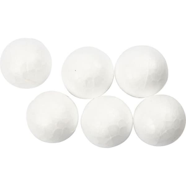 Frigolitboll - 1,5 cm - 200 st
