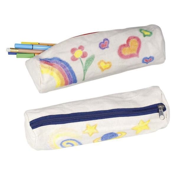 Pennfodral i bomull - Ej specificerat - Anpassningsbart - 23 cm - Blandat - Barn