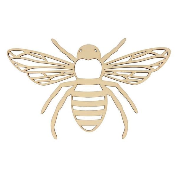 2 trädekorationer - Bee