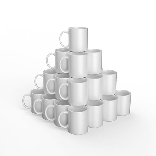 Mugg att anpassa - CRICUT - 340 ml - Paket med 36 - Färg Vit - Unisex