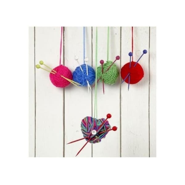 Polystyrenehjärtan - Creativ Company - 6 cm - Paket om 5 - Vit - Inredning