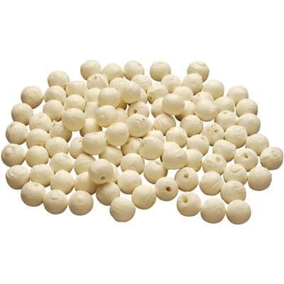 Cellulosakula diameter 30mm vit - påse med 50 st