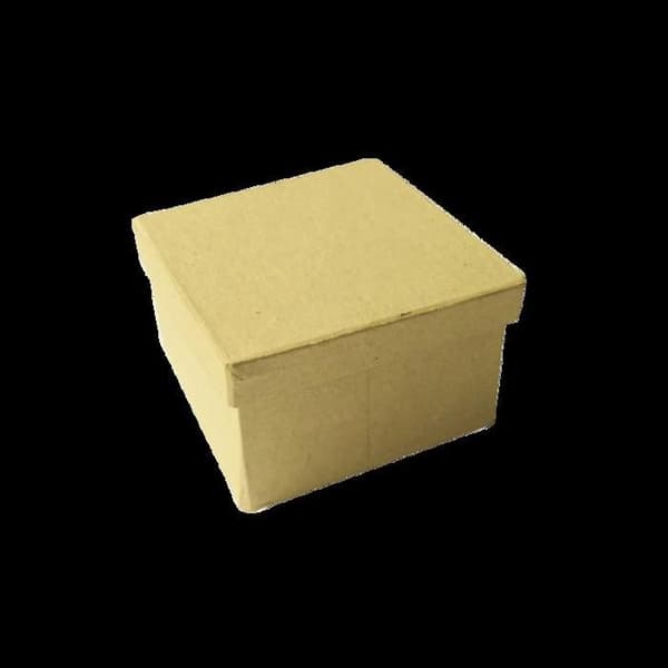 Fyrkantig kartong 8,5 cm