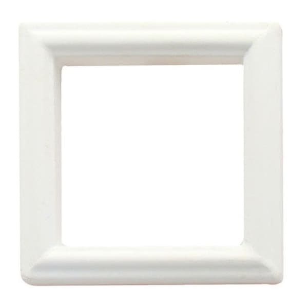 Dekorationsram - DTM - Fyrkant - Gips - 6.5 cm - Fransk tillverkning