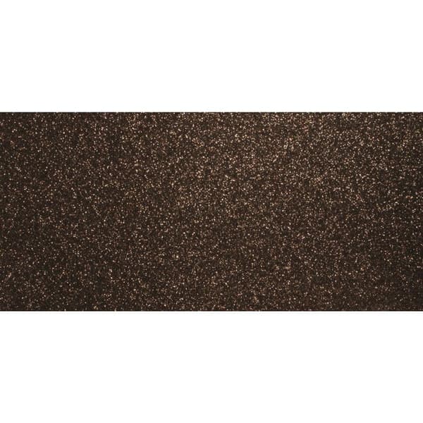 Glitterkartong A4 Mörkbrun