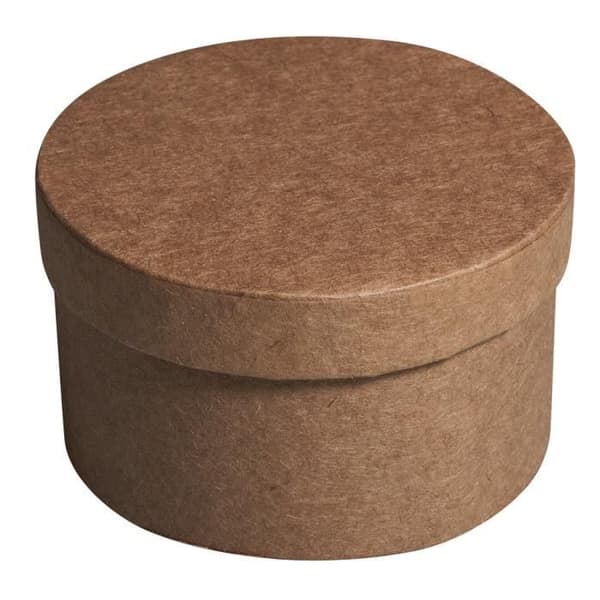 Pappersmaché-lådor - RAYHER - Set om 4 - FSC Rec 100% - 6cm - 3,5cm - Beige