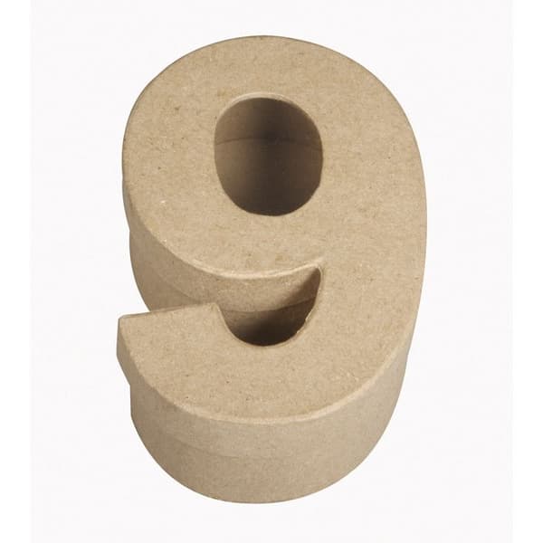 Papier-mâché siffra 9