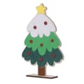 Miniatyrbild 2 av 2: Julkit Trägran att dekorera 17,5 x 11,5 x 3 cm