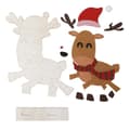 Miniatyrbild 1 av 2: Trären julkit för att dekorera 19 x 15,5 x 3 cm