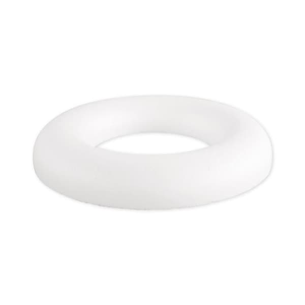 Platt ring i polystyren, 20 cm ø, 20 cm ø - 75 stycken