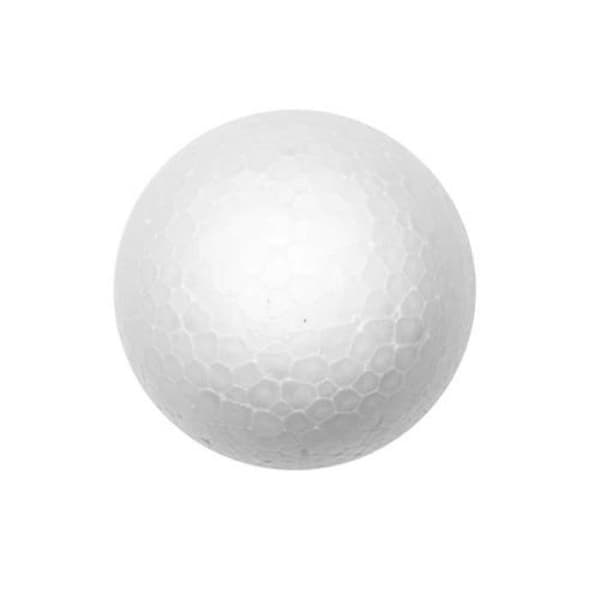 Polystyrenebollar - Rayher - 12 cm - 2-pack - Vit - Barns kreativitet