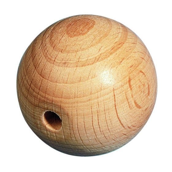 Kula - Trä - ø 50 mm - Halvborrad ø 8 mm - R...