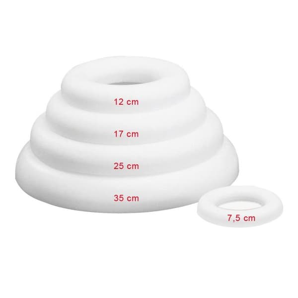 Platt ring - ø 35 cm - Polystyren - Rayher