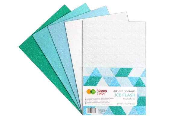 Happy Color Foam 20x30 cm 5 arkkia Ice Ice No. 8761