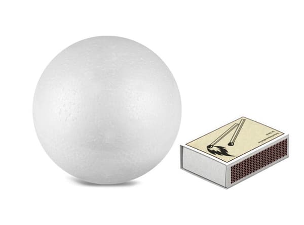 Frigolitboll 8 cm Titan