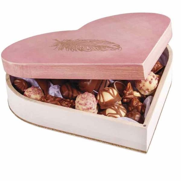 Rayher Hobby Rayher trälåda Cur, med magnetlås, 25,3x24x6cm, natur - 62841505