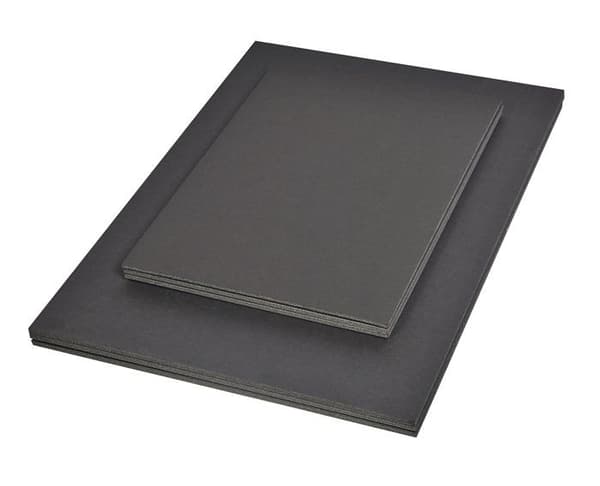 Clairefontaine skumskiva - 93647C - Ett paket skumskiva 15 ark 29,7x42 cm, tjocklek 3 mm, Svart