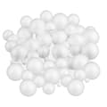 Miniatyrbild 1 av 6: Relaxdays Boules i polystyren, set om 72, små &amp; stora bollar, för att pyssla &amp; måla, ∅: 2, 5 &amp; 7 cm, vit
