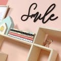 Miniatyrbild 3 av 4: Träord - Artemio - Smile - 30 x 16,5 x 0,5 cm - Dekorativt - Anpassningsbar