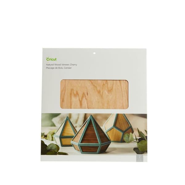 Träark - Cricut - 2007067 - 2 ark - Körsbärsträ - 30,5 x 30,5 cm