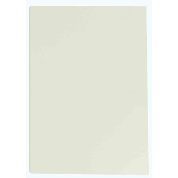Carton Plume / Kartong mousse Vit A4 2 stycken