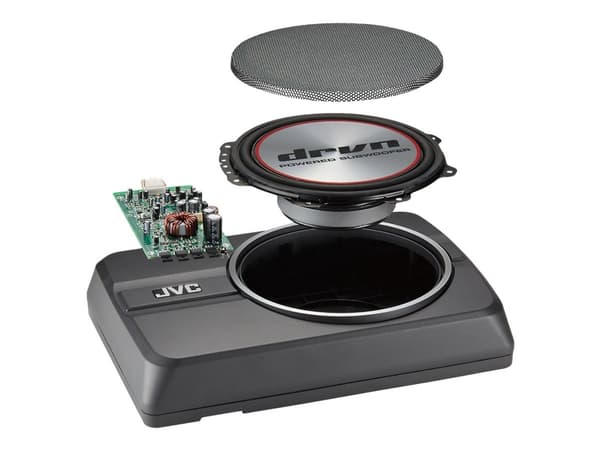 JVC CW-DRA8 - DRVN - subbasshøyttaler - for bil - 150 watt - 8"