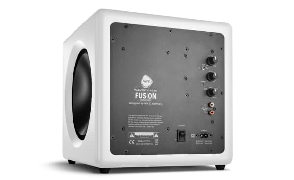 Wavemaster FUSION - Subbasshøyttaler - 125 watt - 8" - bløt hvitt