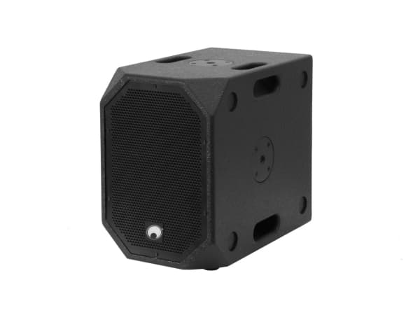 Omnitronic 11038870, 300 W, Aktiv subwoofer, 45 - 250 hz, 100 dB, 25 cm, 25,4 cm (10")
