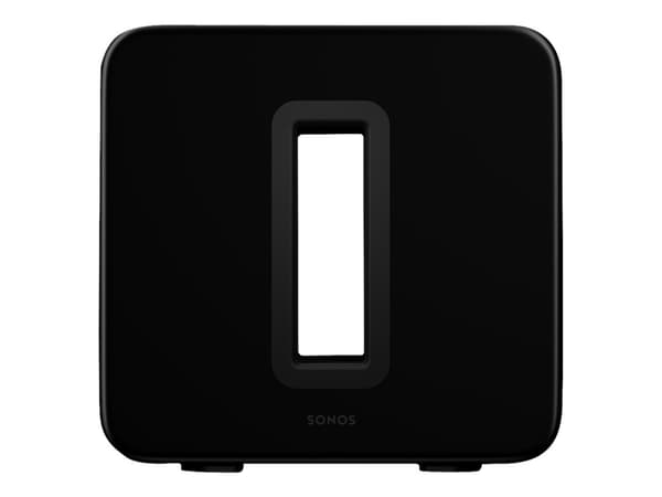 Sonos Sub (Gen 3) - Subwoofer - trådlös - Ethernet, Fast Ethernet, Wi-Fi - blank premiumsvart