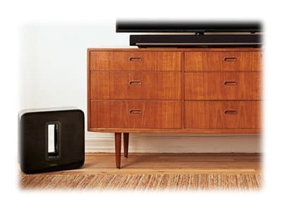 Sonos Sub (Gen 3) - Subwoofer - trådlös - Ethernet, Fast Ethernet, Wi-Fi - blank premiumsvart