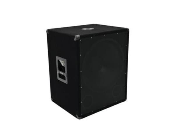 Omnitronic BX-1850, 600 W, 15 - 300 Hz, 1200 W, 99 dB, 8 O, 45,7 cm (18")