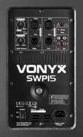 Miniatyrbild 4 av 8: Vonyx SWP15 bas 15" Aktiv 800W Peak