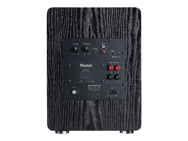 Magnat Alpha RS8, 80 W, Aktiivinen alibassokaiutin, 25 - 200 Hz, 160 W, 50 - 150 Hz, 20 cm