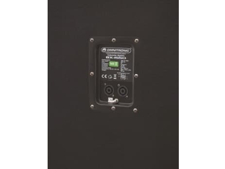 Omnitronic BX-1550, 400 W, passiv subwoofer, 20 - 300 Hz, 97 dB, 8 ohm (O), 38 cm