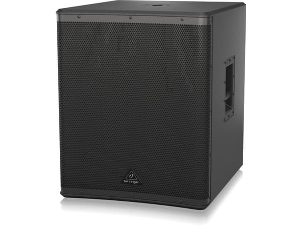 Behringer DR18SUB, 800 W, Aktiivinen subwoofer, 30 - 150000 Hz, 2400 W, 90 - 120 Hz, 46 cm