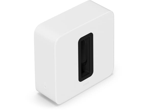 Sonos SUB 4 - Subbasshøyttaler - trådløs - Ethernet, Fast Ethernet, Wi-Fi 6 - hvit