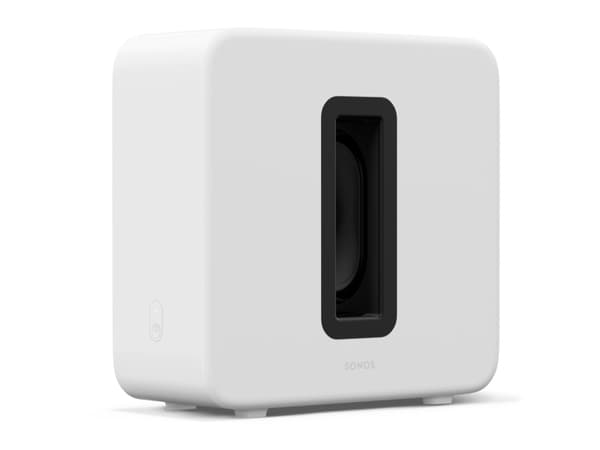 Sonos SUB 4 - Subbasshøyttaler - trådløs - Ethernet, Fast Ethernet, Wi-Fi 6 - hvit