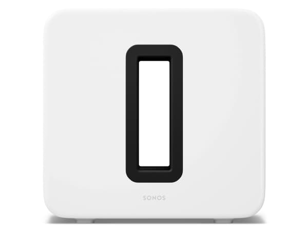 Sonos SUB 4 - Subbasshøyttaler - trådløs - Ethernet, Fast Ethernet, Wi-Fi 6 - hvit