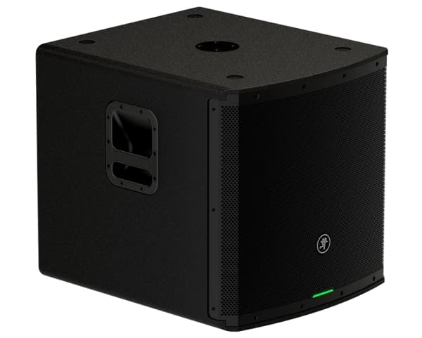 Mackie SR18S, 1600 W, 33 - 200 Hz, 45,7 cm, 45,7 cm (18"), Sort, 100 - 240 V