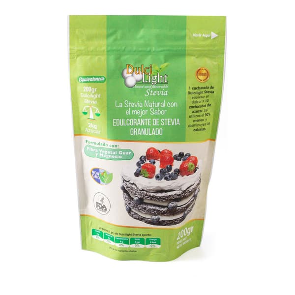 Sweetened with stevia Dulcilight (200 g)