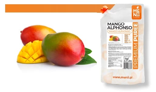 MANGO-hedelmämassa 1 kg PremiumPuree MENii