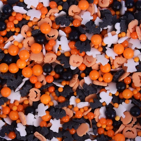 Sockerströssel 50g APELSIN PUMPA HALLOWEEN